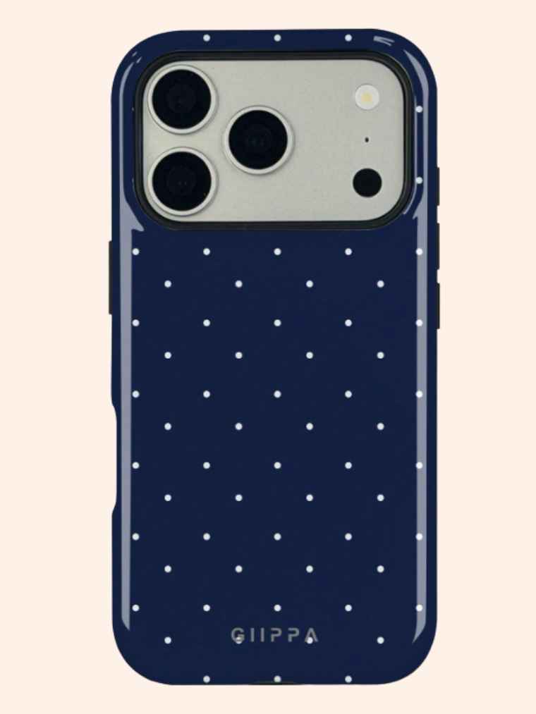 Funda Navy Dot