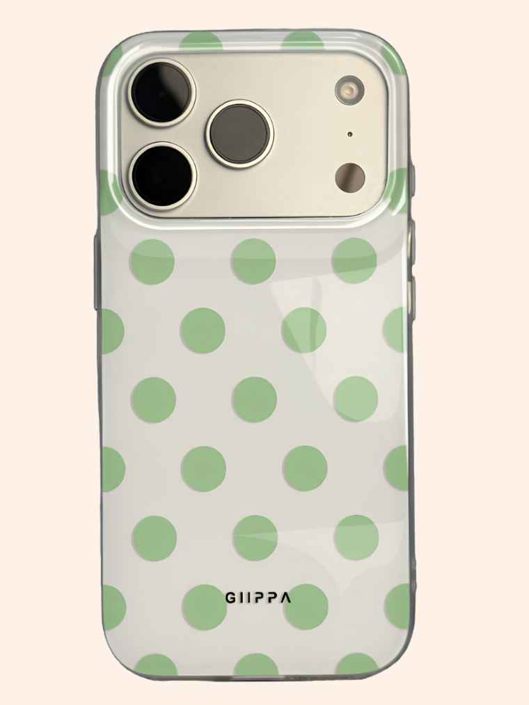 Funda Polka Dot Green
